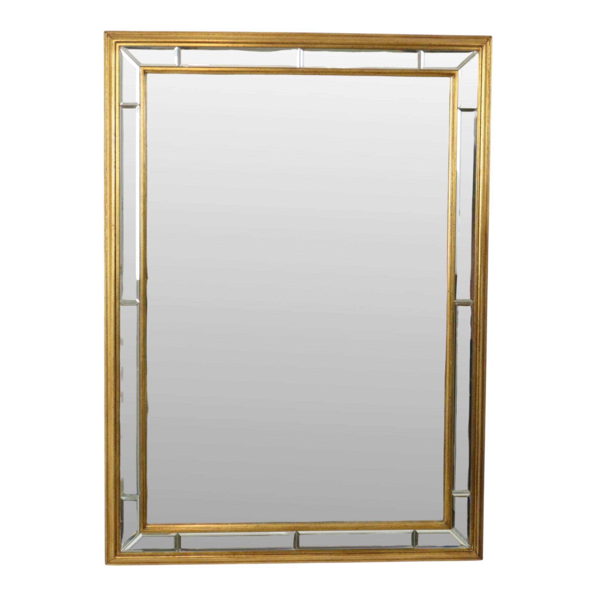 Hollywood Regency Deknudt Mirror Vintage Design 98cm