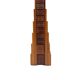 Wooden drawers jewelry box, Italy 1970s