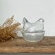Sucrier poule en verre