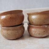 Set of 4 sandstone ramekins