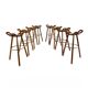 8x Marbella bar stool, Conoform ‘60