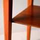 1950s Scandinavian teak and mahogany nightstand