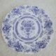 Lot de 9 assiettes à dessert vintage