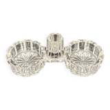 Glass salt cellar