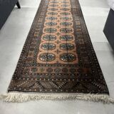 Hand-knotted Mori Bokhara tribal rug