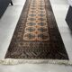 Tapis tribal Mori Bokhara noué à la main 68x50