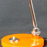 CharlJumo, Modern industrial desk lamp, Original orange color, France