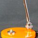 CharlJumo, Modern industrial desk lamp, Original orange color, France