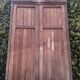 Double entrance door 227x142.2cm oak multi-point lock and frame