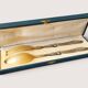 Silver salad servers