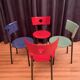 Vintage dining chairs from Kusch+Co, 1970s, set of 4