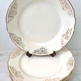 8 flat plates Villeroy and Boch 1950