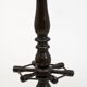 Mid-Century Modern Italian Walnut Floor Coat Hanger with Umbrella Stand, 50