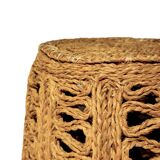 Natural rope basket 1970s