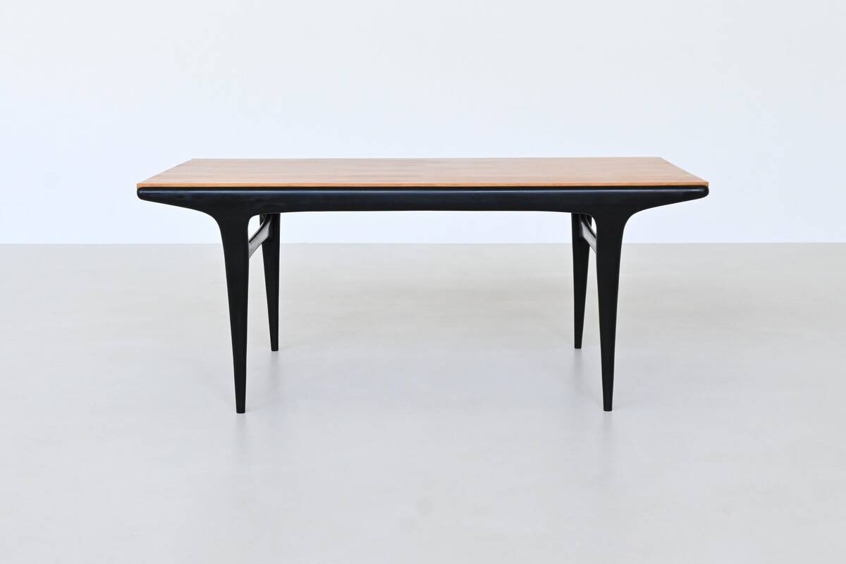 Alfred Hendrickx T4 dining table in beech Belform Belgium 1958