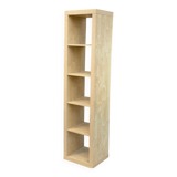 Scandinavian shelf 5 wooden cube compartments
