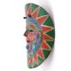 Colorful Mexican terracotta mask, 1970s