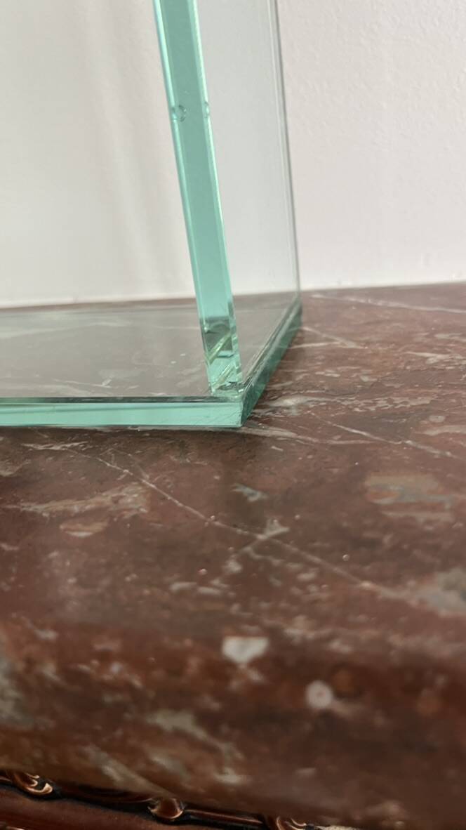 Designer aluminum soliflore vase