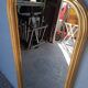 Gilded wood mirror from the 1960s - 100cm