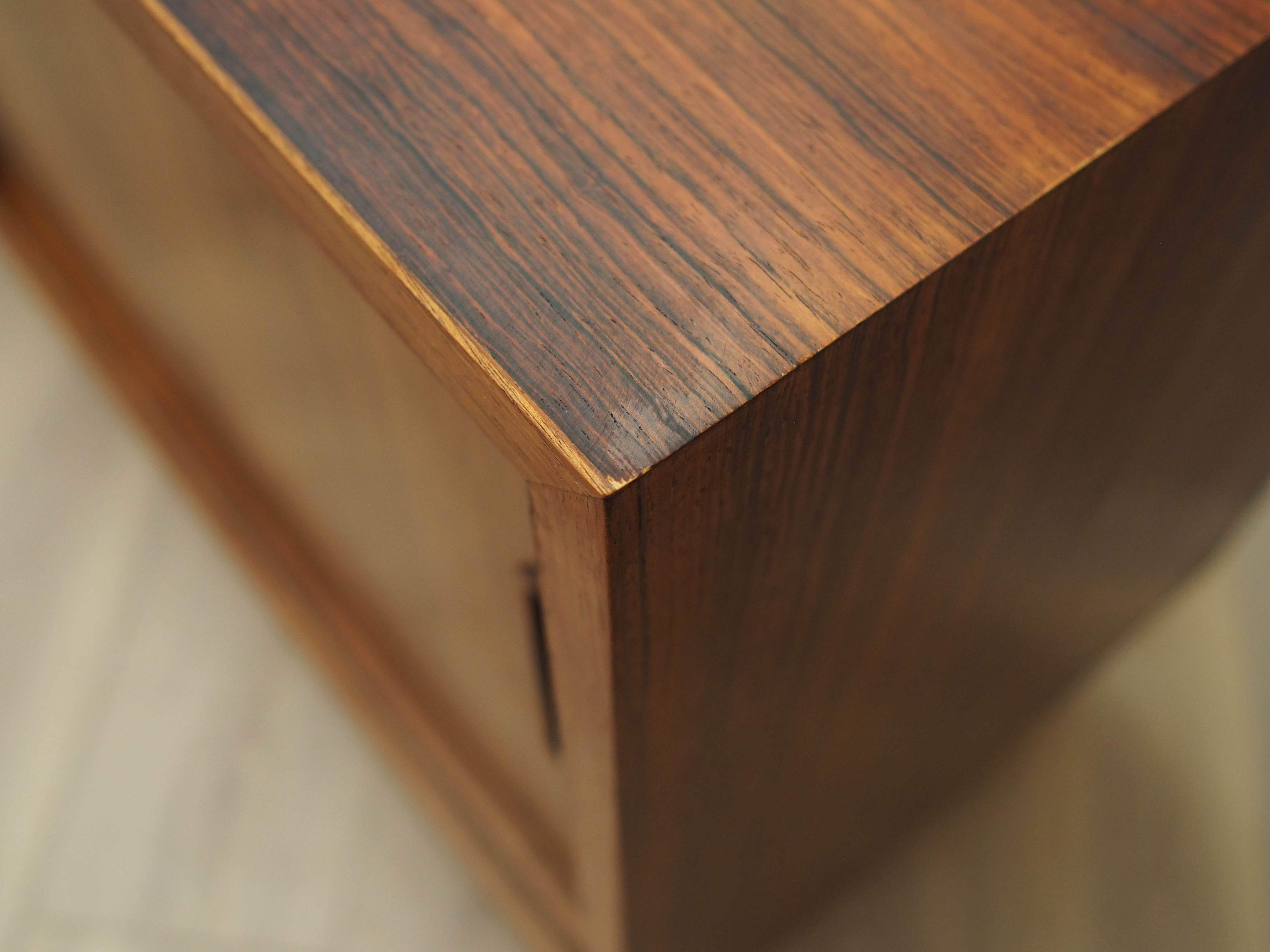Rosewood cabinet, Danish design, 1970s, manufacture: Hundevad