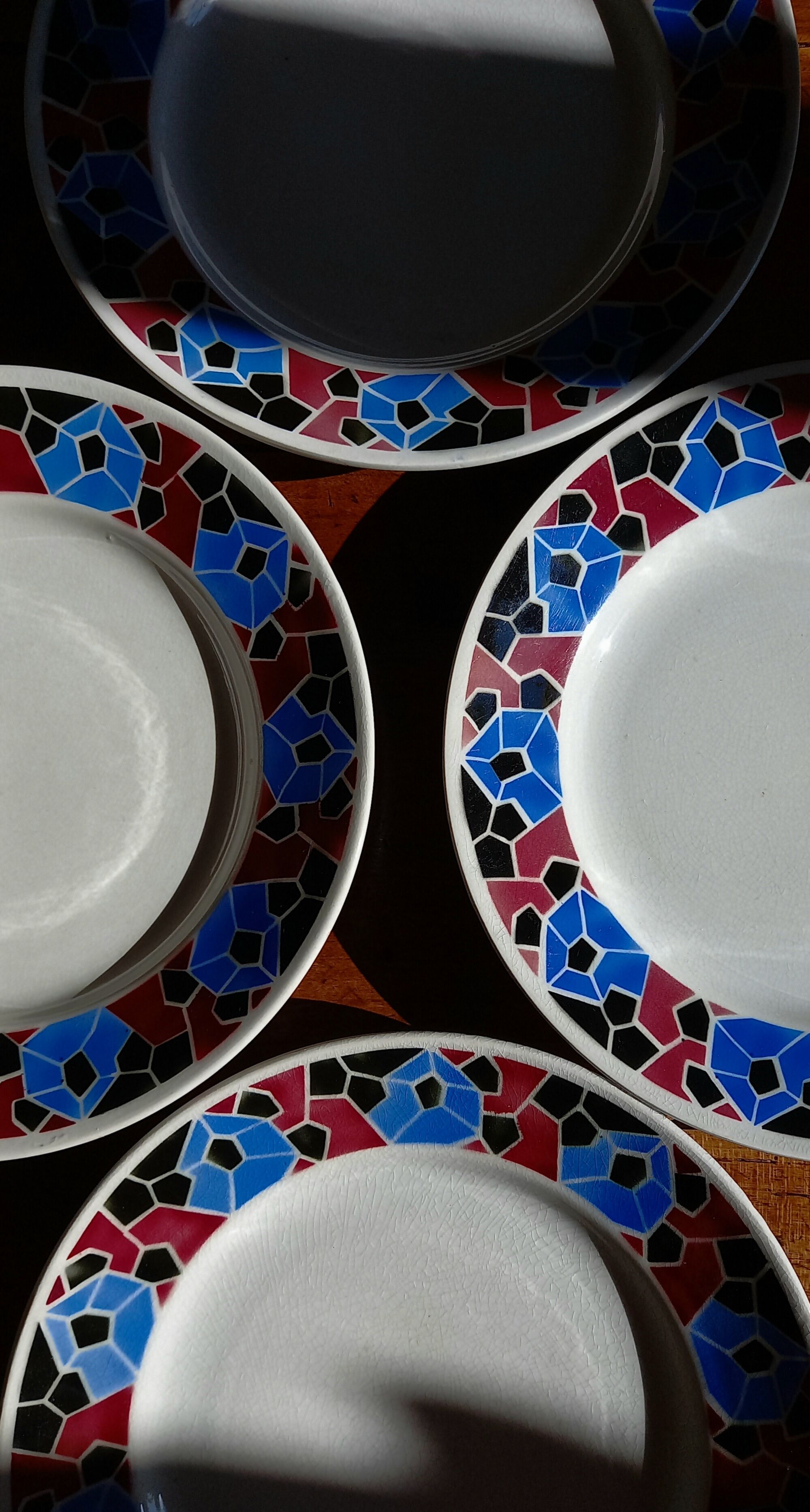 4 flat plates K.G Luneville model "Hohneck"