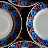 4 flat plates K.G Luneville model "Hohneck"