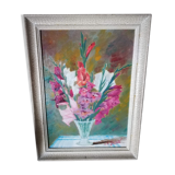 Glaïeuls bouquet table by Guerin