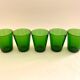 5 verres vereco verts