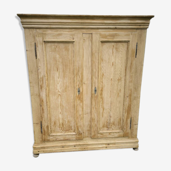 Armoire Alsacienne en pin milieu du XIX siècle