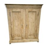 Armoire Alsacienne en pin milieu du XIX siècle