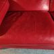 Duvivier leather two-seater sofa