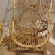 Pair of vintage rattan/wicker armchairs from the 70s