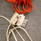 Contempra orange and ivory vintage phones