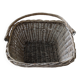 Antique wicker bike basket