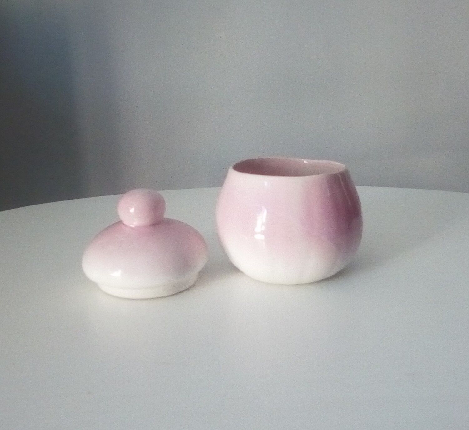 Vintage mushroom candy in porcelain