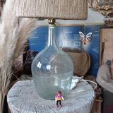 Jute rope lamp