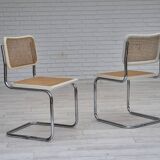 1970s, pair of Italian vintage chairs, original condition.