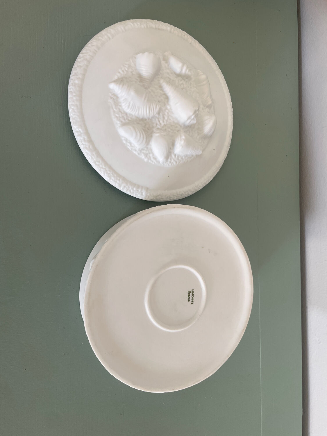 Antique Limoges porcelain box