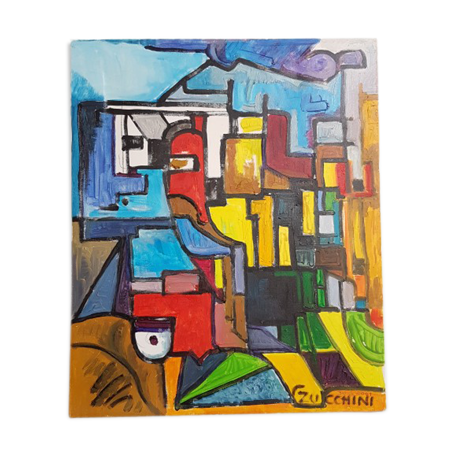 Zulcchini's modern oil painting