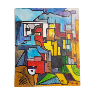 Zulcchini's modern oil painting
