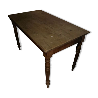 Table de cuisine rustique