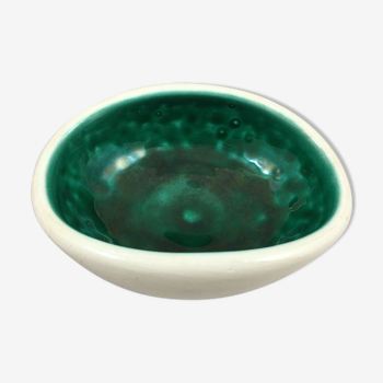 Keramos Sevres green and white cup