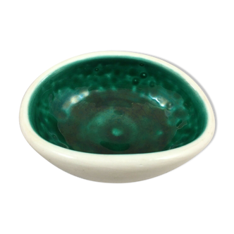 Keramos Sevres green and white cup