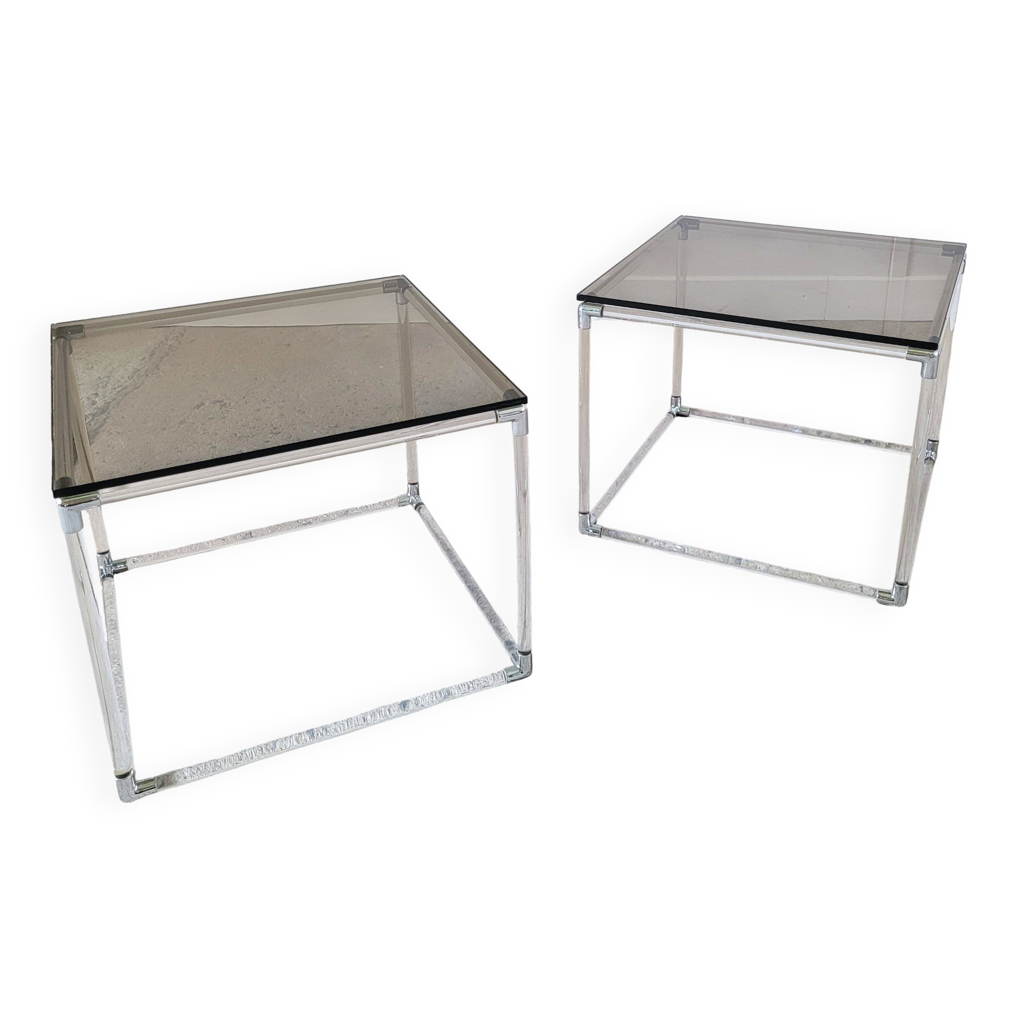 70s design shelves/side tables