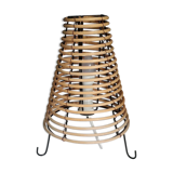 Rattan table lamp