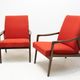 Paire de fauteuils par Jiří Jiroutek pour Interiér Praha, années 1970