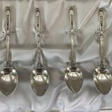 6 silver teaspoons
