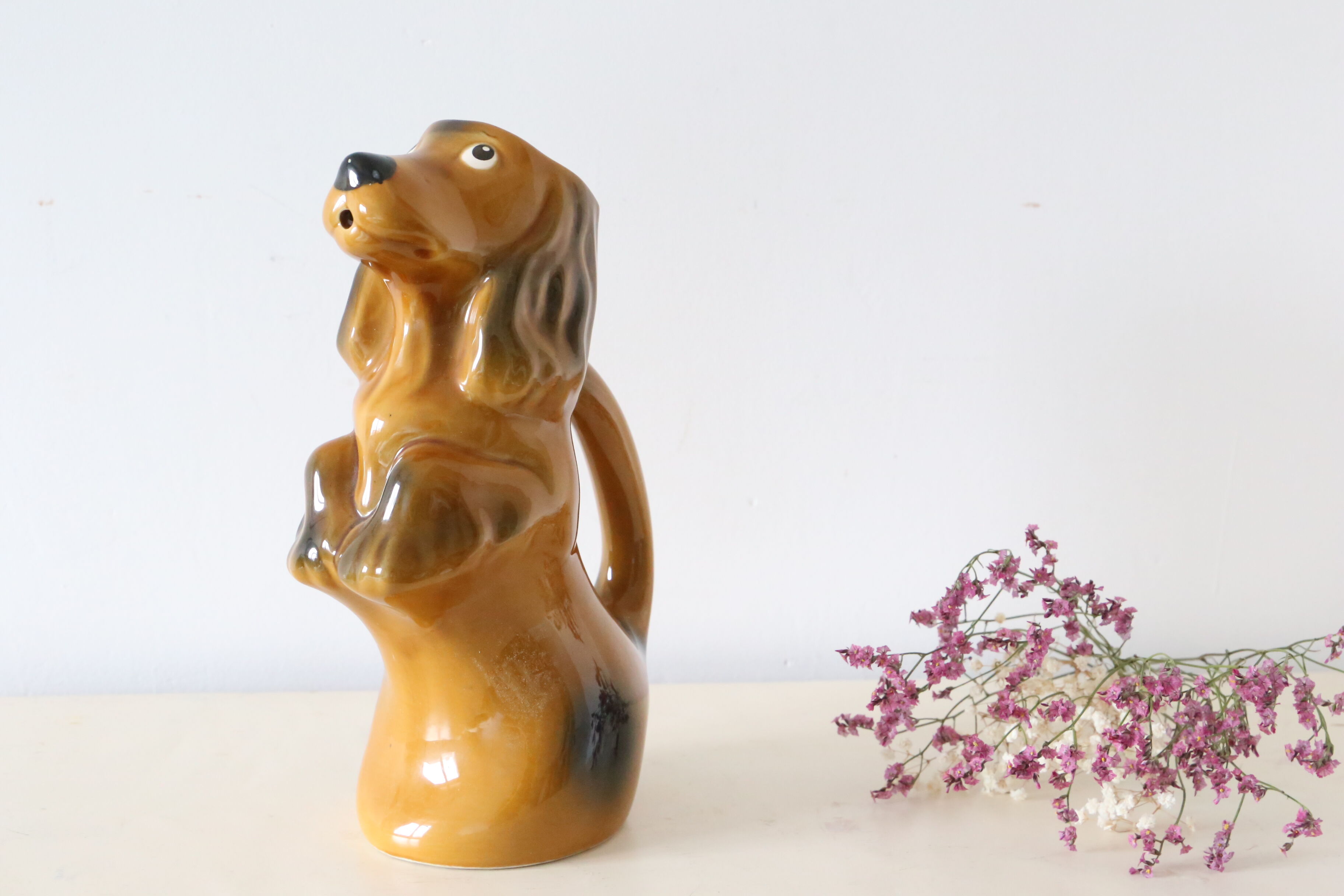 Nice dog-shaped dabbling, 60s, vintage