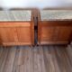 Pair of art deco bedside tables
