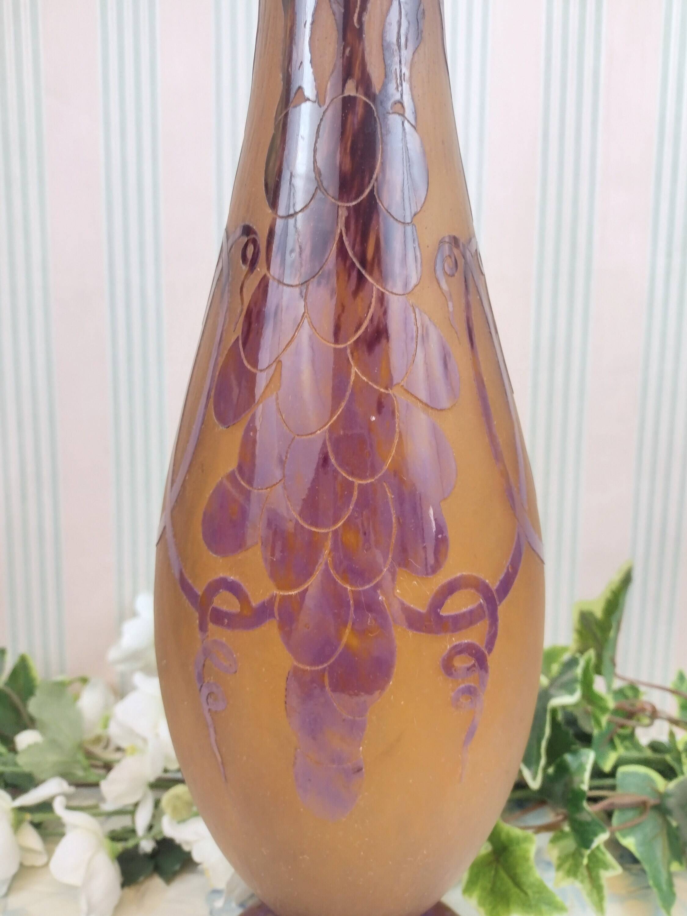 Large vase Le Verre Français